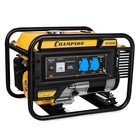 Генератор бензиновый CHAMPION GG3200, 4Т, 3.5 кВт, 220 В, 15 л, ручной старт - Фото 1
