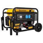 Генератор бензиновый CHAMPION GG3200EW, 4Т, 3.5 кВт, 220 В, электростарт, колеса, счетчик - Фото 2