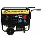 Генератор бензиновый CHAMPION GG7501E-3, 4Т, 8.1 кВт, 220/380 В, 25 л, ручной/электростарт - Фото 1