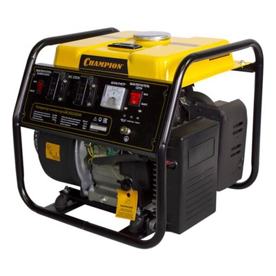 Генератор бензиновый инверторный CHAMPION IGG 3200, 4Т, 3.5 кВт, 220 В, 5.7 л, ручной старт