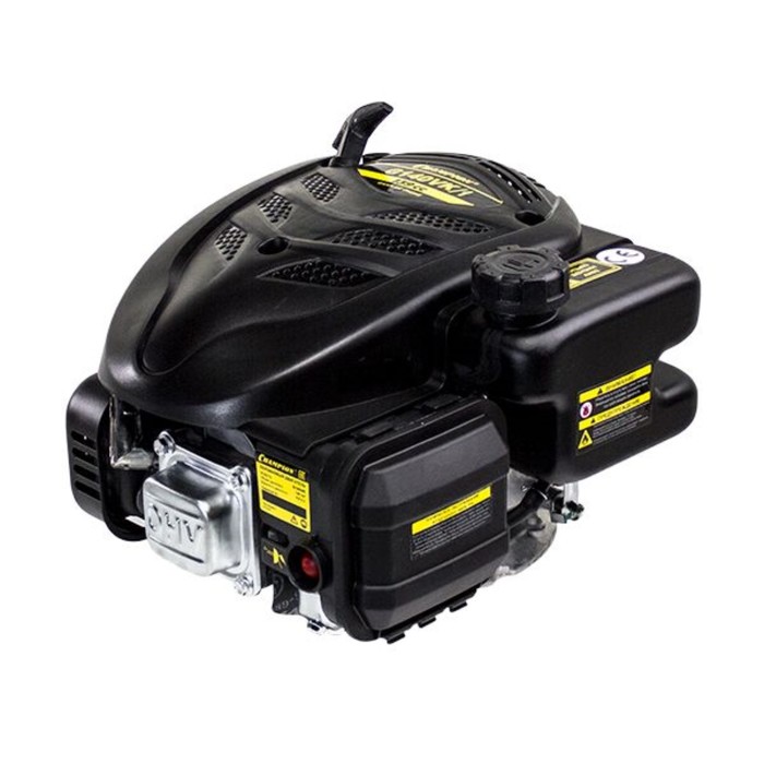 Двигатель CHAMPION G140VK/1, 4 л.с., 139 см3, вертикальный вал 22.2 мм, для газонокосилок
