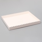 Коробка для печенья, белая, 23.5×30×3 см - Фото 3