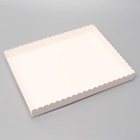 Коробка для печенья, белая, 23.5×30×3 см - Фото 2