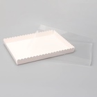 Коробка для печенья, белая, 23.5×30×3 см - Фото 4