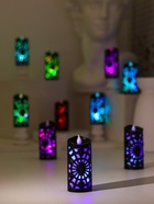 Светодиодная свеча, ночник LED RISALUX «Страшилки», 3×LR1130, 4.8×4.8×10.5 см - Фото 5