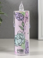 Светодиодная свеча, ночник LED RISALUX «Лицо», 3×LR1130, 3.8×3.8×12 см - Фото 8