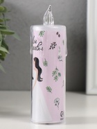 Светодиодная свеча, ночник LED RISALUX «Свадьба», 3×LR1130, 3.8×3.8×12 см - Фото 9