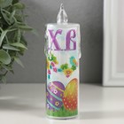Светодиодная свеча, ночник LED RISALUX «Пасха», 3×LR1130, 3.8×3.8×12 см - Фото 2