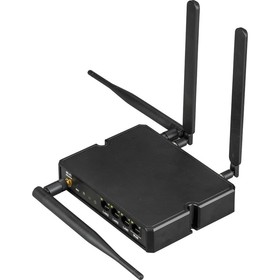 Роутер беспроводной «Триколор» TR-3G 4G,-router-02, 100 Мбит/с, 3G/4G, 4 порта, чёрный