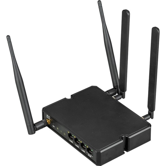 Роутер беспроводной «Триколор» TR-3G 4G,-router-02, 100 Мбит/с, 3G/4G, 4 порта, чёрный - фото 51629443