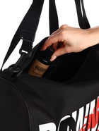 Сумка спортивная на молнии TEXTURA, с подкладкой, длинный ремень, маленький размер, с принтом, чёрная - Фото 5