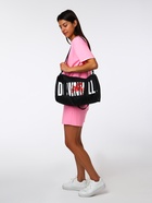 Сумка спортивная на молнии TEXTURA, с подкладкой, длинный ремень, маленький размер, с принтом, чёрная - Фото 2