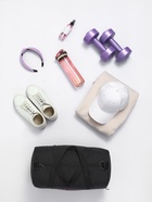 Сумка спортивная TEXTURA на молнии с подкладкой, длинный ремень, маленький размер, чёрная - Фото 4