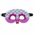 Маска карнавальная «Забавная змея», серебряный - Фото 2