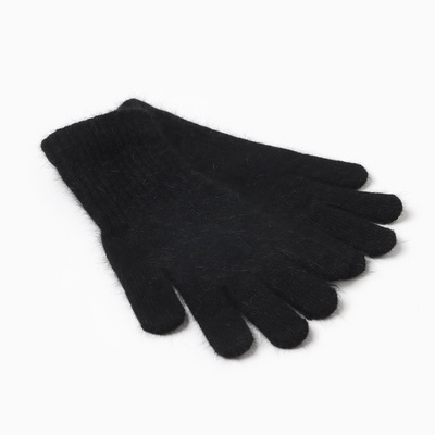 Перчатки женские MINAKU, чёрные, 21 см
