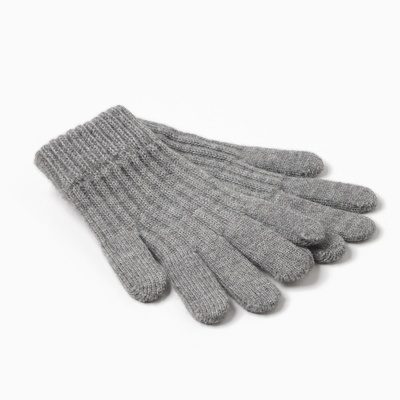 Перчатки женские MINAKU, серые, 21 см