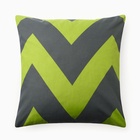 Наволочка «Этель. зелёная Шеврон», 70×70 см, поплин, хлопок 100% 10583668