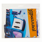 Воздушный шар фольгированный 18" «Трактор», круг (комплект 5 шт) - фото 25420810