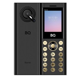 Сотовый телефон BQ M-1858 Barrel Black Gold