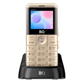 Сотовый телефон BQ M-2006 Comfort Gold Black