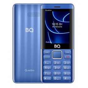 Сотовый телефон BQ M-2453 Quatro Blue