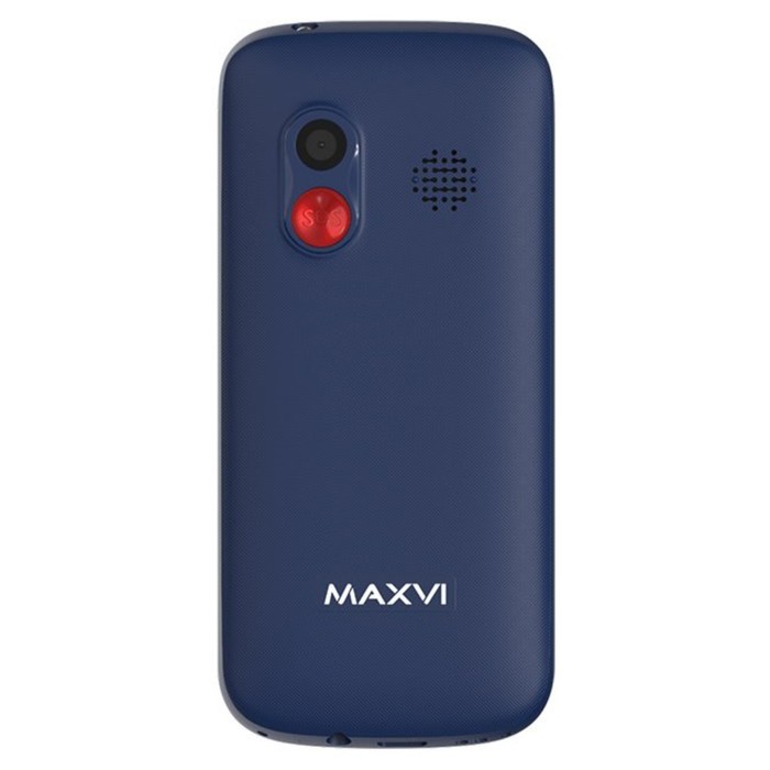 Сотовый телефон MAXVI  B100 DS Blue - фото 51629735