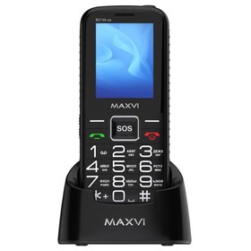 Сотовый телефон MAXVI  B21 DS up Black