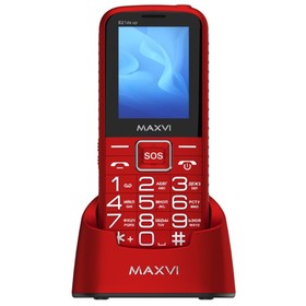 Сотовый телефон MAXVI  B21 DS up Red