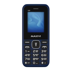 Сотовый телефон MAXVI C27 Blue