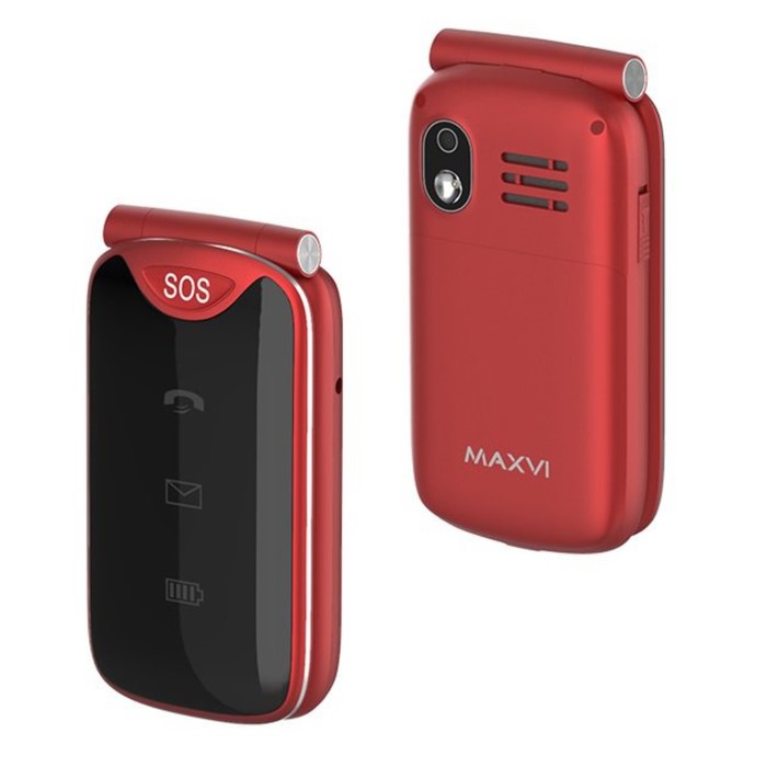 Сотовый телефон MAXVI E6 Red - фото 51629854