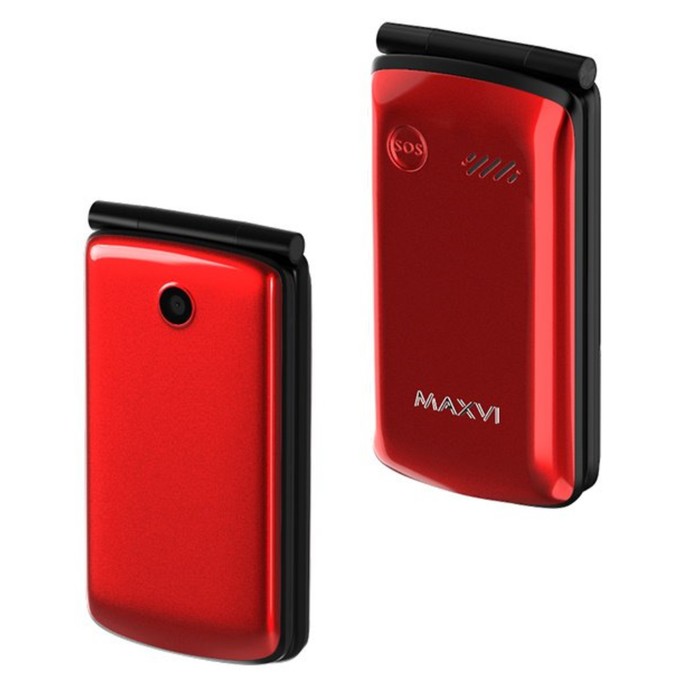 Сотовый телефон MAXVI E7 Red - фото 51629860