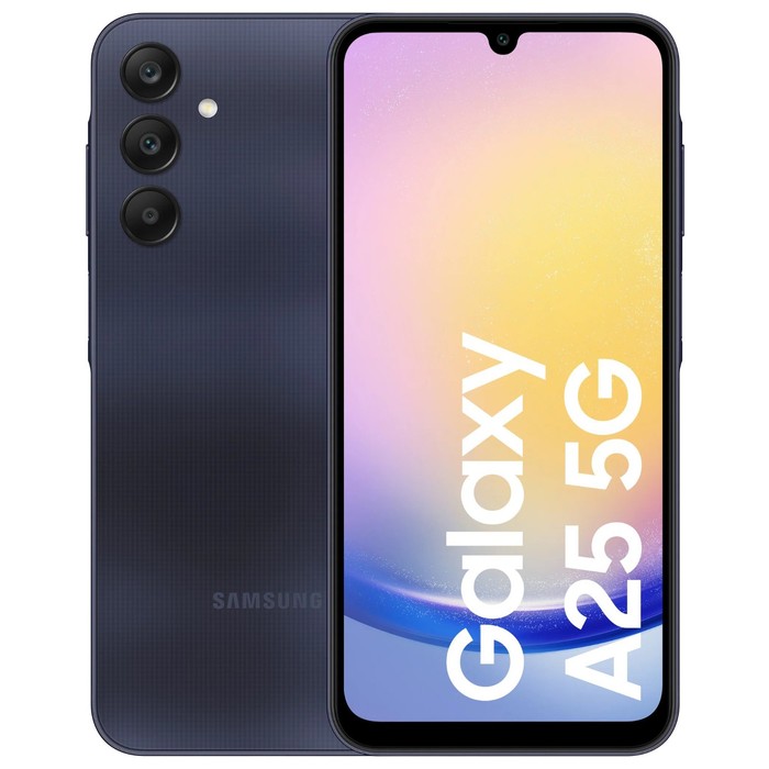 Сотовый телефон SAMSUNG A256F Galaxy A25 6/128Gb Dark Blue* - фото 51629949