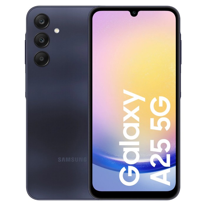 Смартфон SAMSUNG_ОАЭ A256F Galaxy A25 6/128 BlueBlack - Фото 1