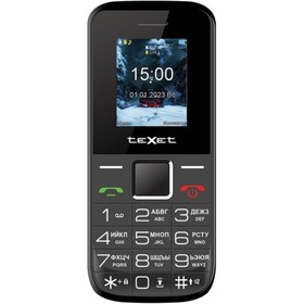 Сотовый телефон TEXET TM-206 Black