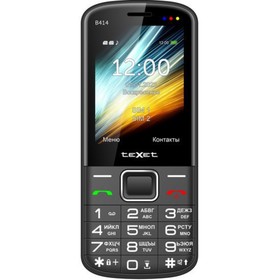 Сотовый телефон TEXET TM-B414 Black