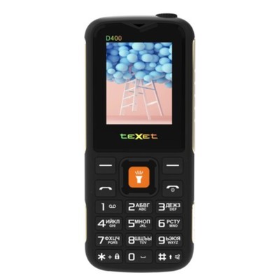 Сотовый телефон TEXET TM-D400 Black