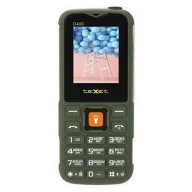 Сотовый телефон TEXET TM-D400 Green