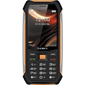 Сотовый телефон TEXET TM-D412 Black Orange