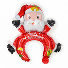 Ободок новогодний воздушный 14" «Весёлый Санта» - Фото 2