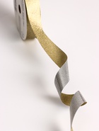 Лента «ТИФФАНИ» для декора и подарков, золото, 2 см × 50 м - Фото 2