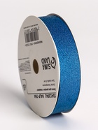 Лента «ТИФФАНИ» для декора и подарков, синий, 2 см × 50 м - Фото 1