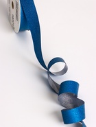 Лента «ТИФФАНИ» для декора и подарков, синий, 2 см × 50 м - Фото 2