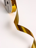 Лента голографическая для декора и подарков, золото, 2 см × 50 м - Фото 2