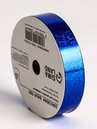 Лента голографическая для декора и подарков, синяя, 2 см × 50 м - Фото 1