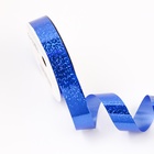 Лента голографические для декора и подарков, синяя, 2 см х 50 м - Фото 2