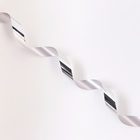 Лента для декора и подарков, «Металлик», серебро, 2 см × 50 м - Фото 3