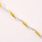 Лента новогодняя декора и подарков, «Елки», золотая, 2 см × 50 м - Фото 3