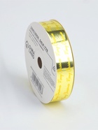 Лента новогодняя для декора и подарков «С рождеством», золотая, 2 см × 50 м - Фото 1