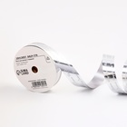 Лента для декора и подарков новогодняя, «С рождеством», серебро, 2 см × 50 м - Фото 2