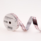 Лента для декора и подарков новогодняя, «С рождеством», красная, 2 см × 50 м - Фото 2